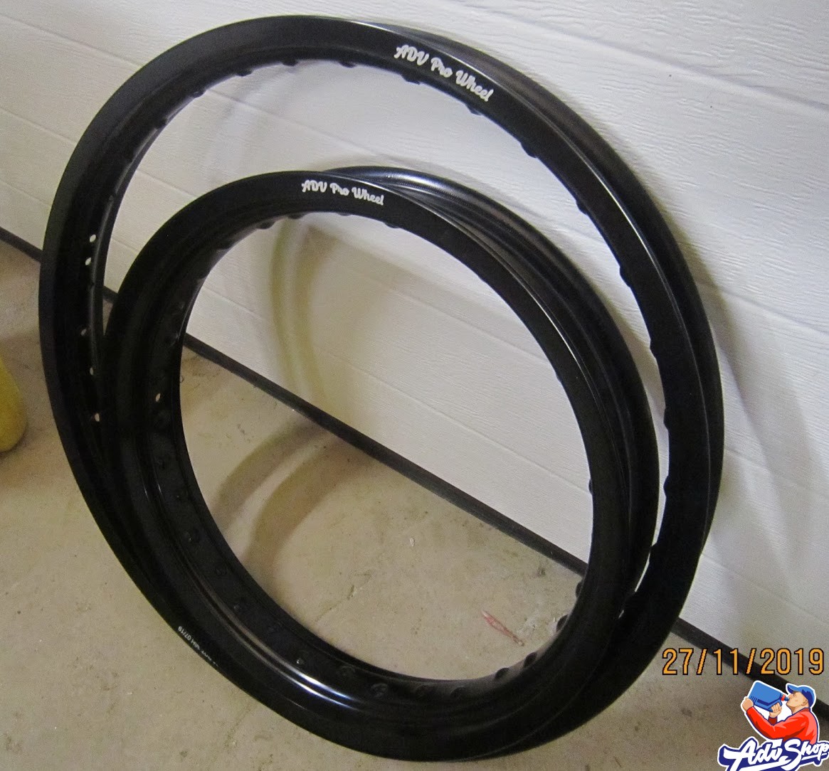 AdvProWeel  комплект ободов 21 - 17 Black ( XRV750 XL600 XL650) - фото 6