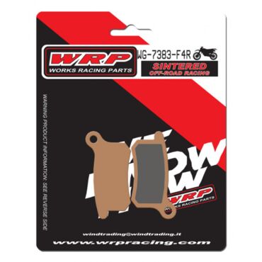 Тормозные колодки WRP WG 7383 F4R (LMP383 ORR / FDB2157 / FA357) - миниатюра 1