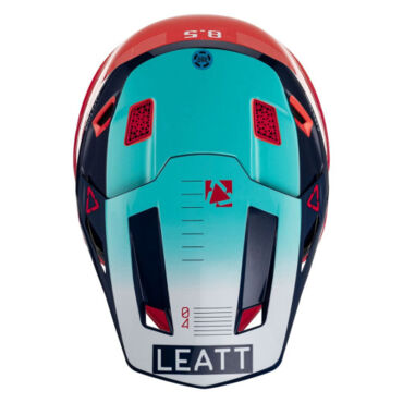 Leatt Мотошлем Moto 8.5 Helmet Kit Red (2023) - миниатюра 6