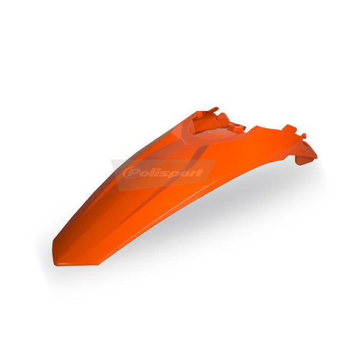 Крыло заднее PoliSport 8595400007 KTM SX SX F 2011 2015, EXC EXC F 2012 2016, оранжевое - фото 1