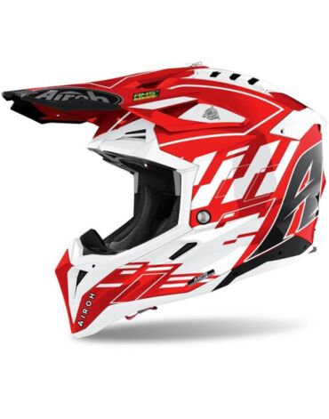 Шлем AIROH AVIATOR 3 Rampage Красный (глянец)