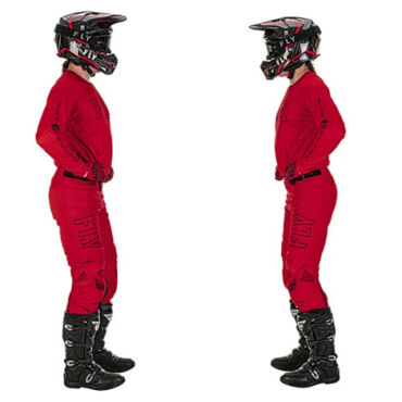Комплект FLY RACING KINETIC FUEL Red Black, штаны+джерси - миниатюра 9
