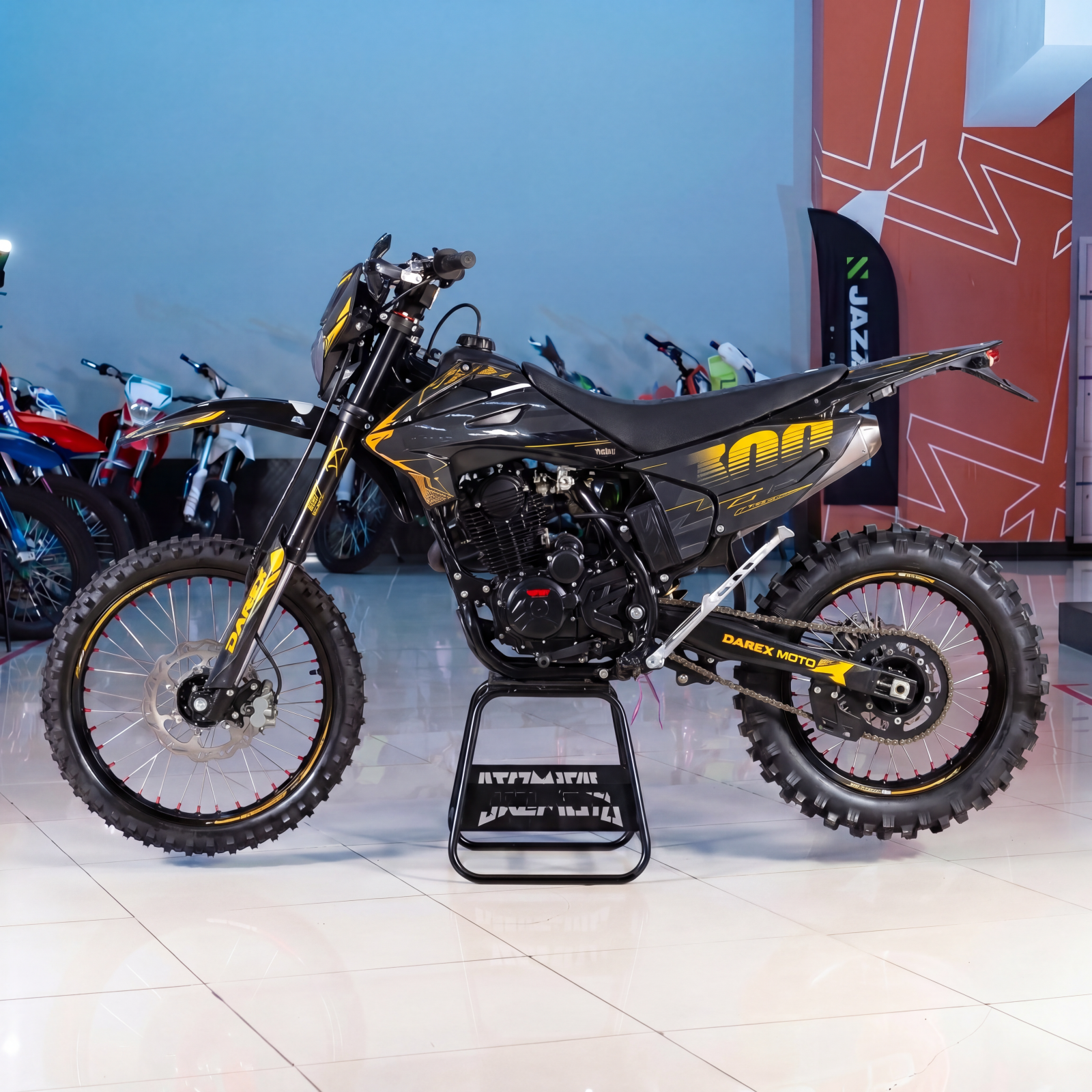 Мотоцикл эндуро Darex Timer 300 Black Gold (черный золотой) - фото 1