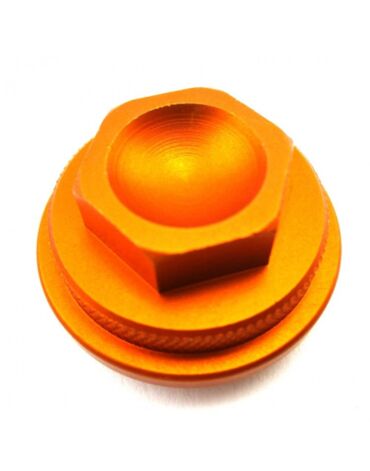 Крышка доступа к клапанам CNC YX110 / 125 - желтая