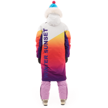 Dragonfly Плащ зимний Race Coat Winter Sunset Woman 2025 Orange - Violet - миниатюра 16