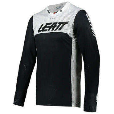 Джерси Leatt Moto 5.5 UltraWeld Black - миниатюра 4