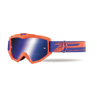 Очки Progrip Atzaki 3201 FL Orange fluo Multilayer Mirror Blue Lens (синяя зеркальная линза 3246C) - миниатюра 3