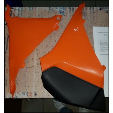 UFO крышки арбокса левая + правая ORANGE ( EXC 12 13 ) ( KT04026 127 ) - миниатюра 1