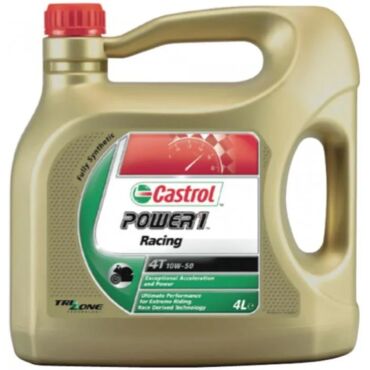 Масло моторное Castrol Power 1 Racing 4T 10W 50 4L - миниатюра 1