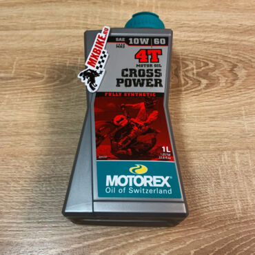 Масло для четырехтактных двигателей Motorex CROSS POWER 4T 10W 60  (1 л) - миниатюра 3