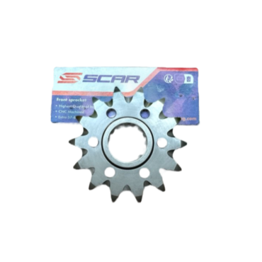 Передняя звезда Scar #520 под мотоциклы KTM 125б 530 SX SX F EXC EXC F 1987 23 HVA 125, 501 TC TE FC FE 2014 23 - 14 зубьев - миниатюра 2