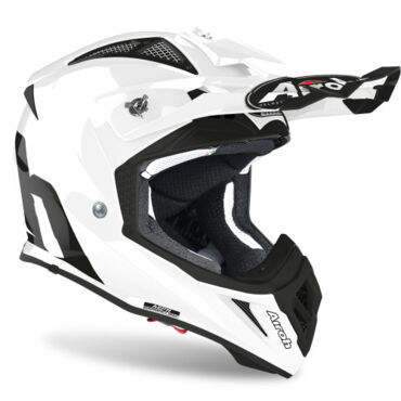 Шлем AIROH AVIATOR ACE COLOR WHITE (Белый Глянцевый) - миниатюра 9