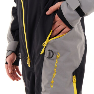 Dragonfly Комбинезон Extreme 2.0 Man Утепленный Black - Yellow - Grey 2024 - миниатюра 17