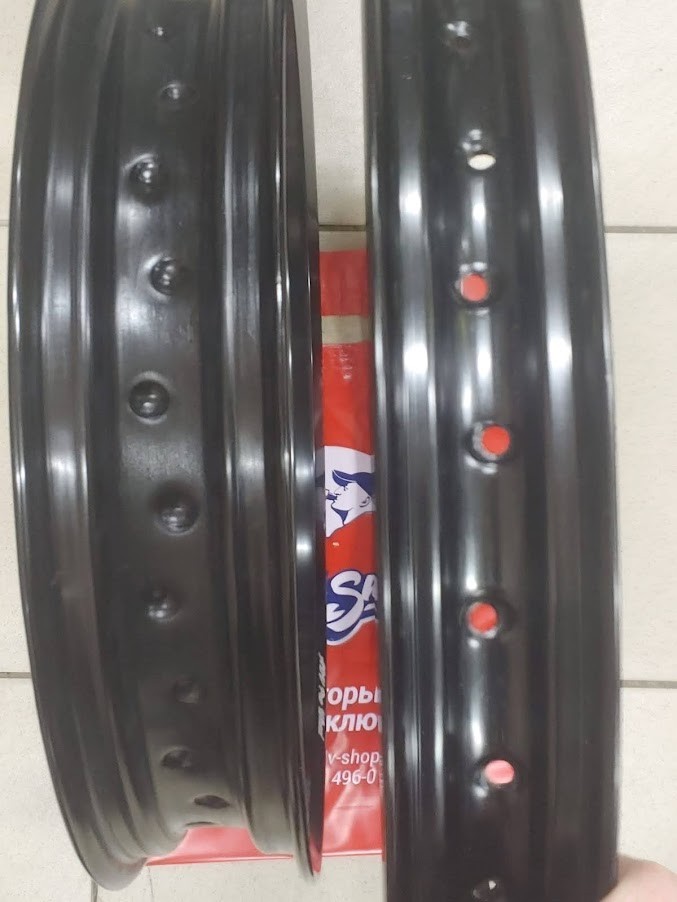 AdvProWeel  комплект ободов 21 - 17 Black ( XRV750 XL600 XL650) - фото 7