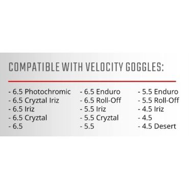 Линза для очков Velocity Cryztal Iriz Platinum 30 VLT (4.5 5.5 6.5) - миниатюра 3
