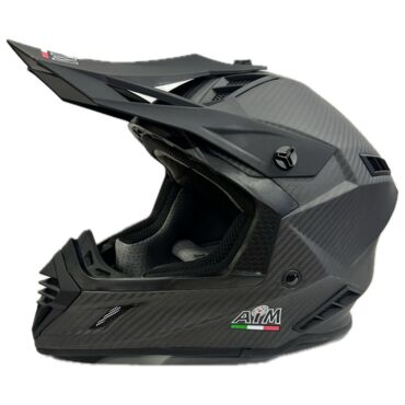 Шлем кроссовый Aim RH855 Carbon 3K матовый - миниатюра 6