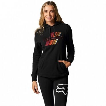 Толстовка женская FOX Power Slide Po Fleece, black (M, Взрослая  Повседневная) - миниатюра 1
