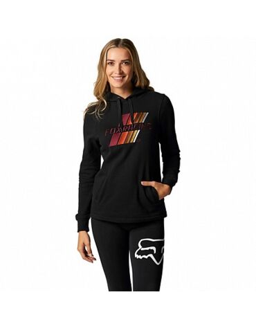 Толстовка женская FOX Power Slide Po Fleece, black (M, Взрослая  Повседневная)
