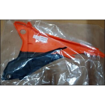 KTM крышка короба воздушного фильтра (правая) EXC 14 (WITH DECAL) (7770600410004D) - миниатюра 2