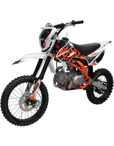 Питбайк KAYO BASIC K125EM 17 14 KRZ 26 (механ. сцепл., эл. стартер)