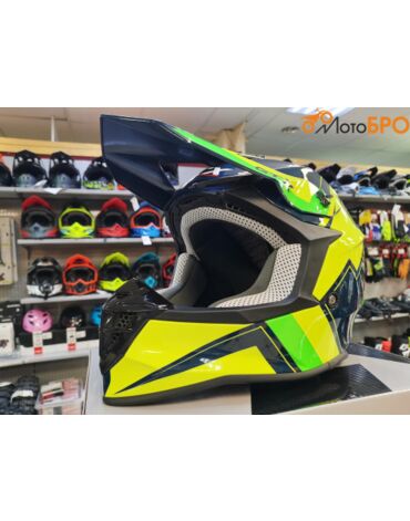 Шлем мото кроссовый GTX 633 Green