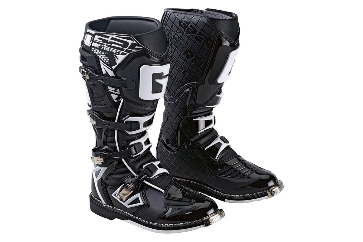 КРОССОВЫЕ МОТОБОТЫ Gaerne G React GoodYear Black 2180 001 - фото 1