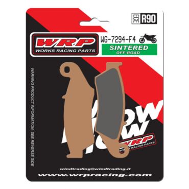 Тормозные колодки WRP WG 7294 F4 (LMP294 OR / FDB892 / FA185) - миниатюра 1