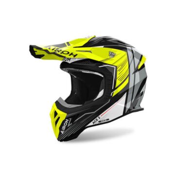 Шлем Airoh Aviator Ace 2 Engine Yellow Gloss M AV22E31M - миниатюра 1