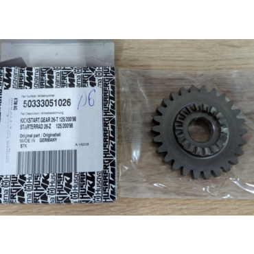 KTM KICKSTART.GEAR 26 T 125 200'98 шестерня кикстартера 125 150 200 SX 97 16 ( 50333051026 ) - миниатюра 1