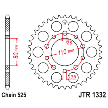 Звезда ведомая JTR1332.43 - миниатюра 1