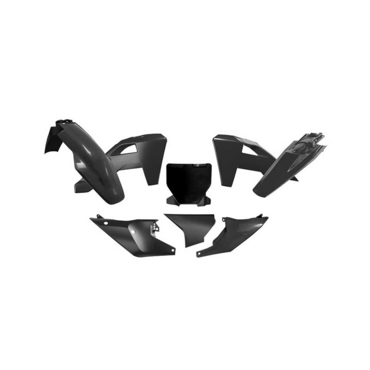 Комплект пластика RTech R KITHSQ NR0 525 Husqvarna Кросс 23+, эндуро 24+ черный - миниатюра 1