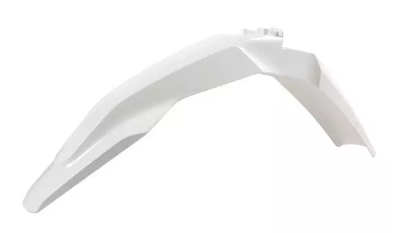 Крыло переднее Husqvarna TC TX125 150 FC250 450 16 22 # TE FE FX150 501 17 23 белое - фото 1