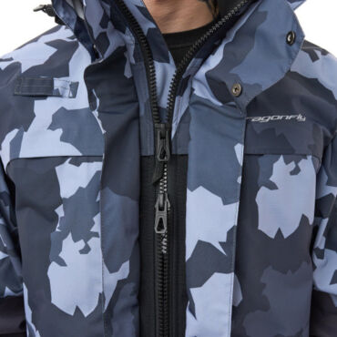 Dragonfly Куртка мембранная Quad Pro Man 2025 Dark Camo - Black - миниатюра 20