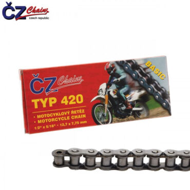 Цепь для мотоцикла CZ Chains 420 Basic - 98 - миниатюра 1