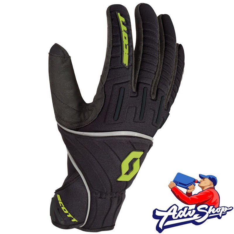 Scott перчатки  Ridgeline black / lime - XL ( 626 5305 4 ) - фото 2