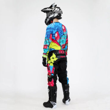 Grom Джерси + штаны Fatbear Limeblue - миниатюра 5