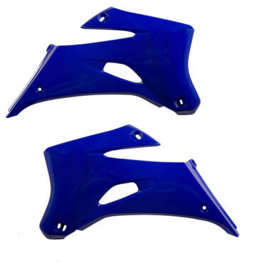 Боковины радиатора Yamaha YZ250F 2006 2009, YZ450F 2006 2009, Синий - миниатюра 1