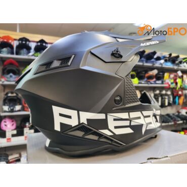 Шлем кроссовый Acerbis X TRACK 22 06 Black - миниатюра 4