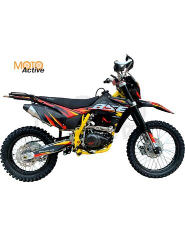 Эндуро / кроссовый мотоцикл BSE Z3 V 21 18 Yellow Twist (015)