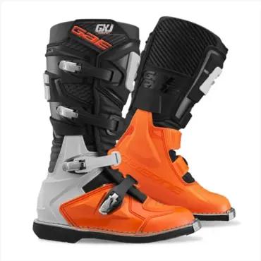 Мотоботы детские Gaerne GXJ Black Orange - миниатюра 5