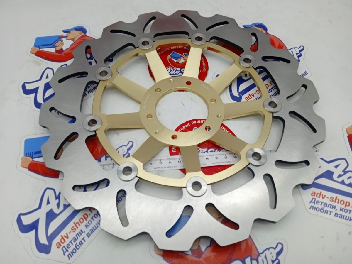 TARAZON brake rotor flex front (gold) тормозной диск перед CRF1000 CRF1100 // WDZC978G - фото 3