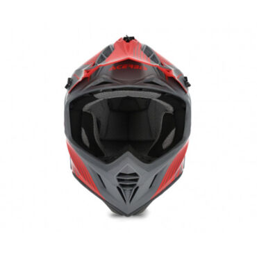 Acerbis Шлем X Track Grey Red - миниатюра 5