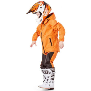 Dragonfly Дождевой детский комплект EVO Kids Orange (куртка,штаны) - миниатюра 10