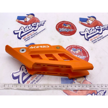 Acerbis слайдер цепи на маятник + на раму + ловушка ( оранжевый ) EXC EXCF 24-> // 0026132.010 - миниатюра 4