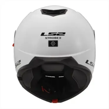 Мотошлем FF908 STROBE 2 белый глянцевый - миниатюра 3