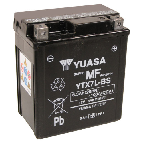 Аккумулятор Yuasa YTX7L BS (12V, 7Ah, 114x69x135)