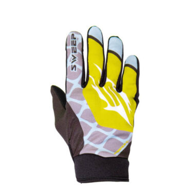 Sweep Перчатки MX5 Black Yellow - миниатюра 2