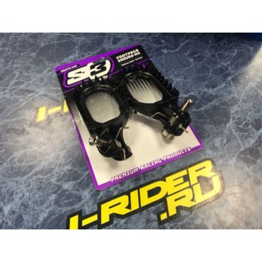 Подножки S3 Parts KTM EXC 2024+ SX F 2023+ Beta RR 2020 2024 ESK 2761 B черные low заниженные - миниатюра 1