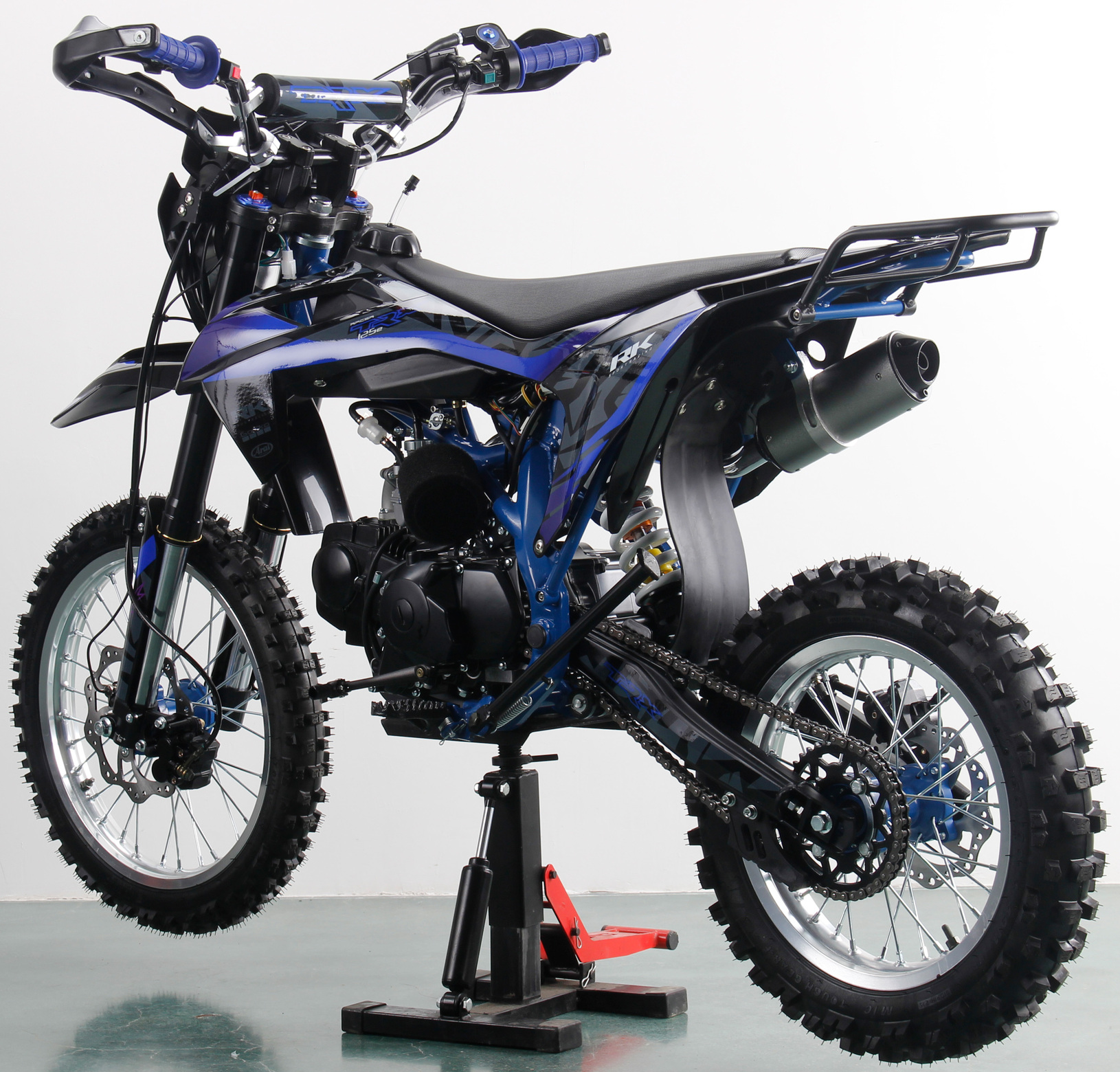 Мотоцикл RACER TRX140E Синий - фото 4