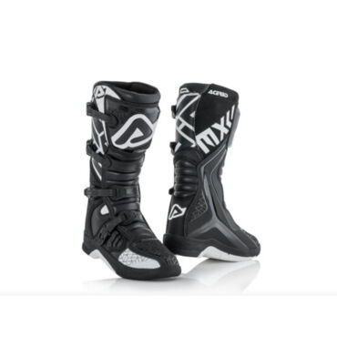Acerbis Мотоботы кроссовые X Team Black White - миниатюра 8